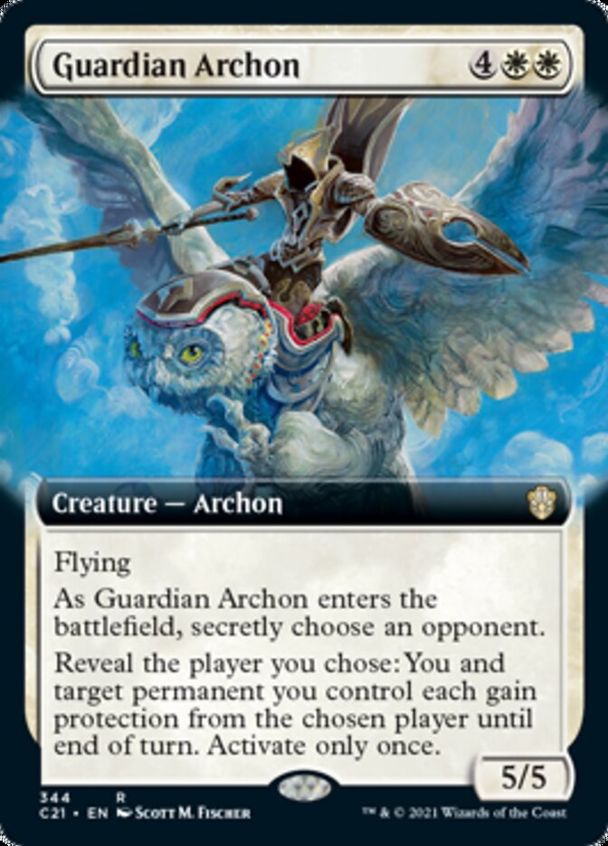 Guardian Archon (Extended Art) [Commander 2021] | Galaxy Games LLC