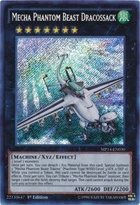 Mecha Phantom Beast Dracossack [MP14-EN030] Secret Rare | Galaxy Games LLC