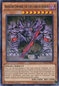 Archfiend Emperor, the First Lord of Horror [MP14-EN084] Rare | Galaxy Games LLC