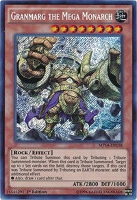 Granmarg the Mega Monarch [MP14-EN158] Secret Rare | Galaxy Games LLC