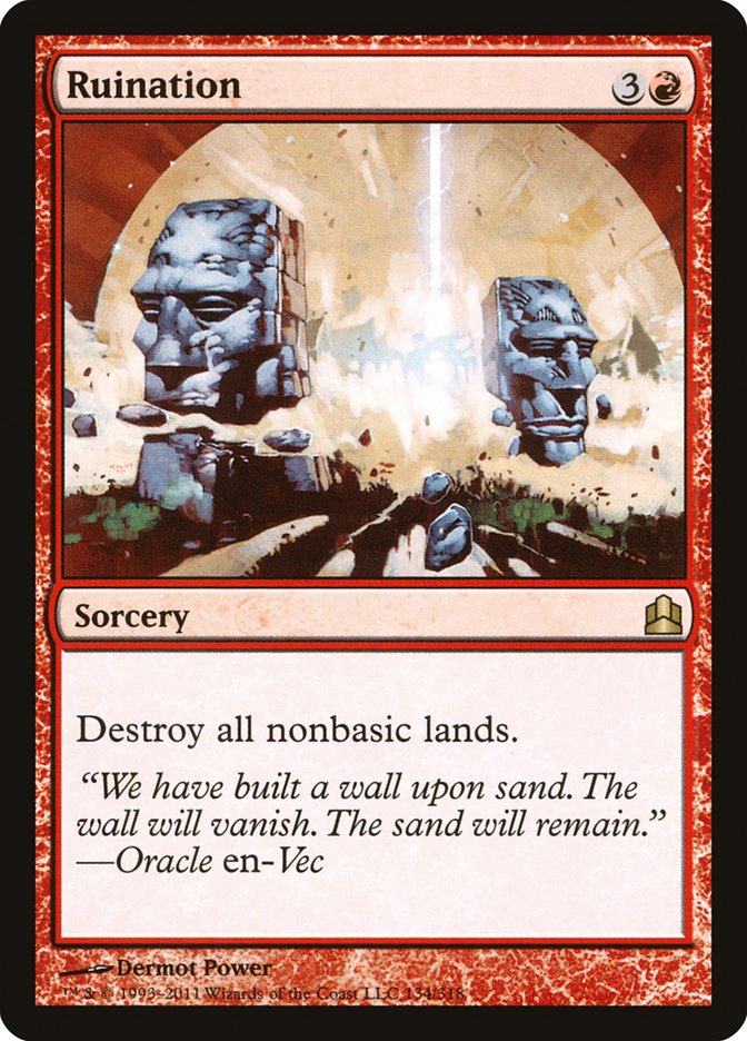 Ruination [Commander 2011] | Galaxy Games LLC