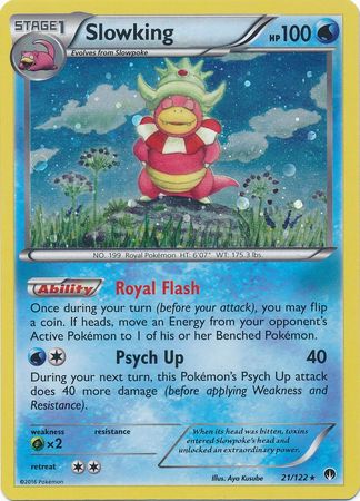 Slowking (21/122) (Cosmos Holo) [XY: BREAKpoint] | Galaxy Games LLC