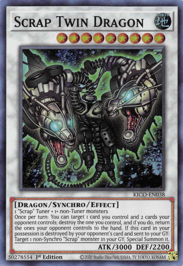 Scrap Twin Dragon [KICO-EN038] Super Rare | Galaxy Games LLC