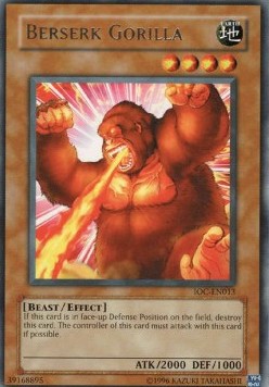 Berserk Gorilla [IOC-EN013] Rare | Galaxy Games LLC