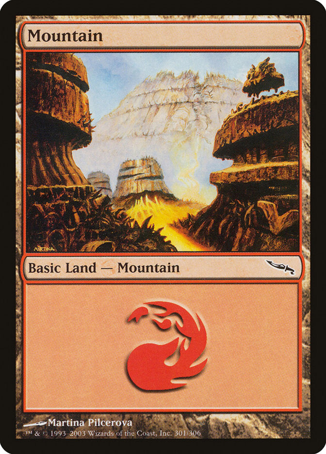 Mountain (301) [Mirrodin] | Galaxy Games LLC