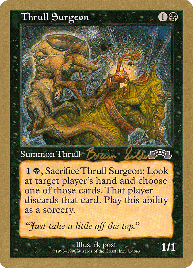 Thrull Surgeon (Brian Selden) [World Championship Decks 1998] | Galaxy Games LLC