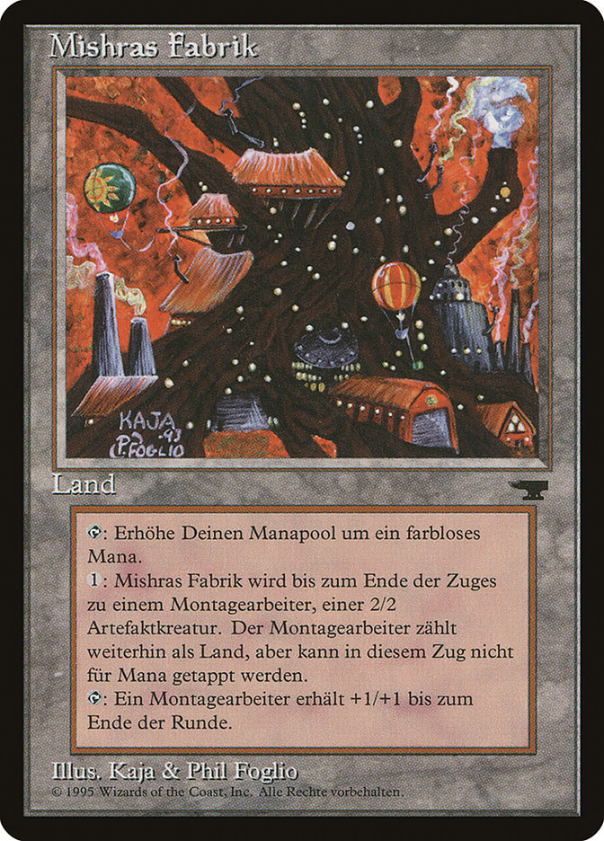 Mishra's Factory (German) - "Mishras Fabrik" [Renaissance] | Galaxy Games LLC