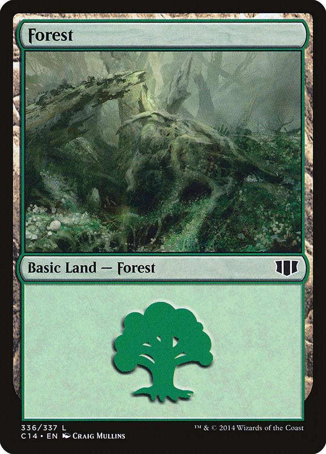 Forest (336) [Commander 2014] | Galaxy Games LLC