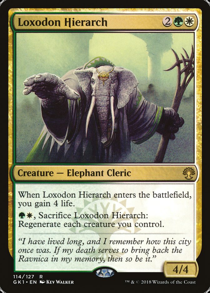 Loxodon Hierarch [Guilds of Ravnica Guild Kit] | Galaxy Games LLC