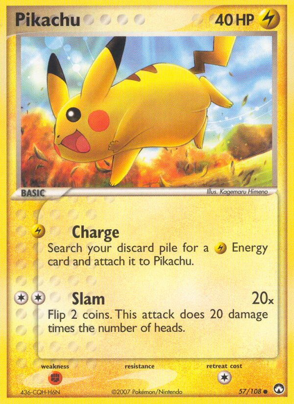 Pikachu (57/108) [EX: Power Keepers] | Galaxy Games LLC