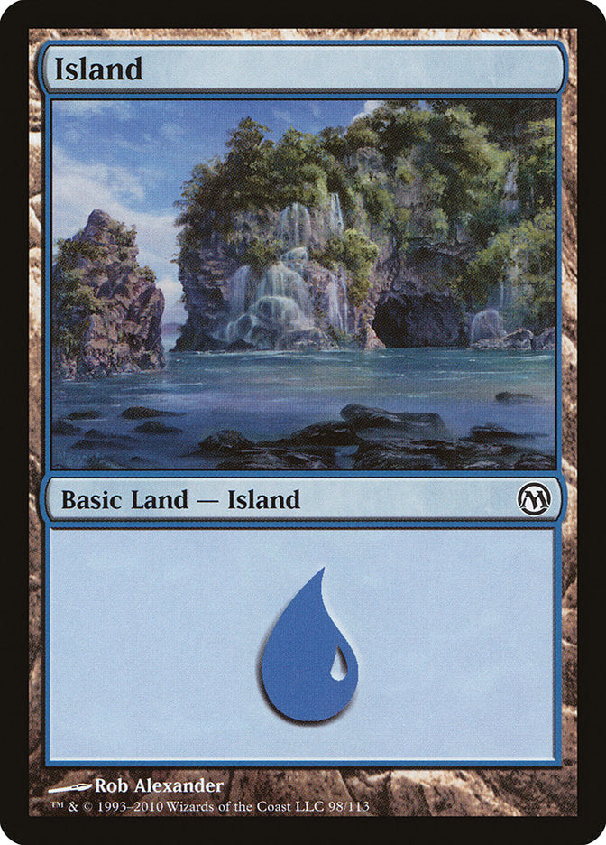 Island (98) [Duels of the Planeswalkers] | Galaxy Games LLC
