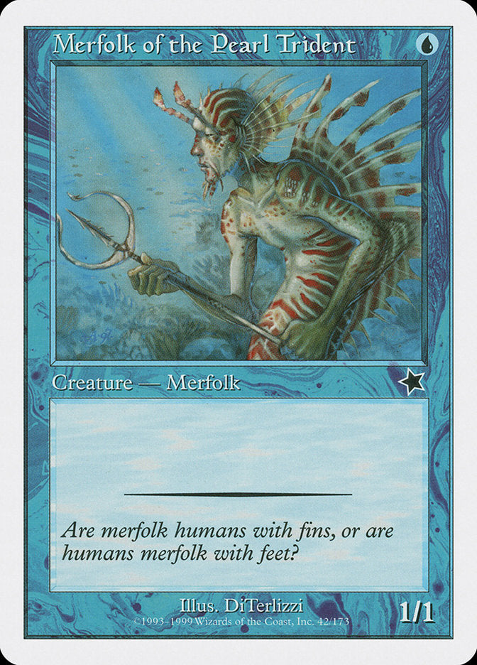 Merfolk of the Pearl Trident [Starter 1999] | Galaxy Games LLC