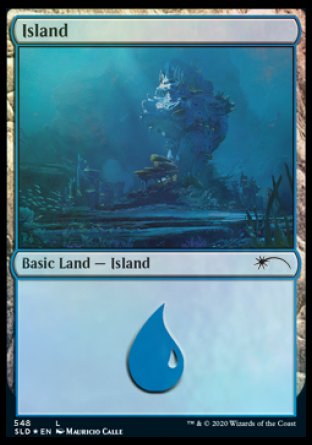 Island (Under the Sea) (548) [Secret Lair Drop Promos] | Galaxy Games LLC