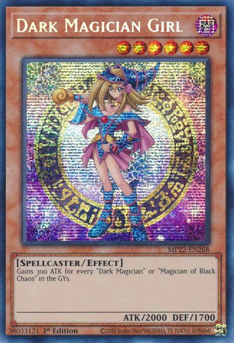 Dark Magician Girl [MP22-EN268] Prismatic Secret Rare | Galaxy Games LLC