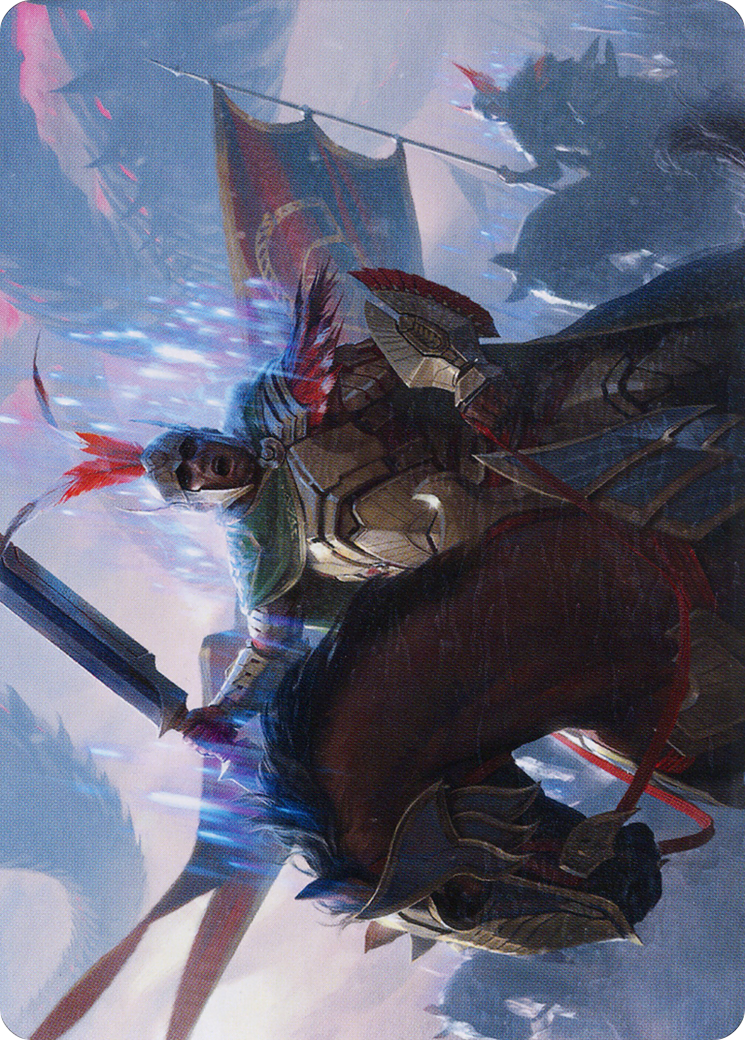 Marshal of Zhalfir Art Card [March of the Machine Art Series] | Galaxy Games LLC