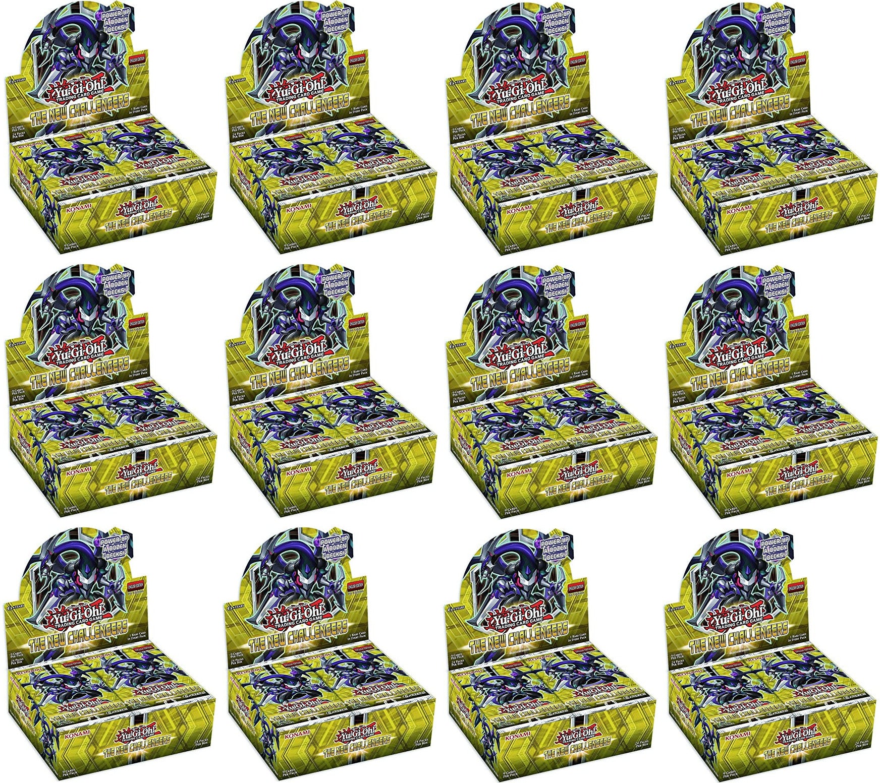The New Challengers - Booster Box Case (1st Edition) | Galaxy Games LLC