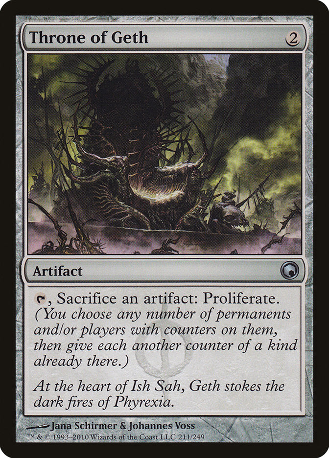 Throne of Geth [Scars of Mirrodin] | Galaxy Games LLC