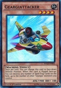 Geargiattacker [SDGR-EN002] Super Rare | Galaxy Games LLC