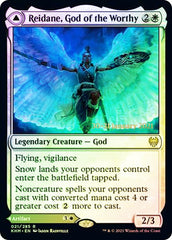 Reidane, God of the Worthy // Valkmira, Protector's Shield [Kaldheim Prerelease Promos] | Galaxy Games LLC