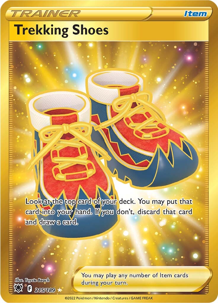 Trekking Shoes (215/189) [Sword & Shield: Astral Radiance] | Galaxy Games LLC