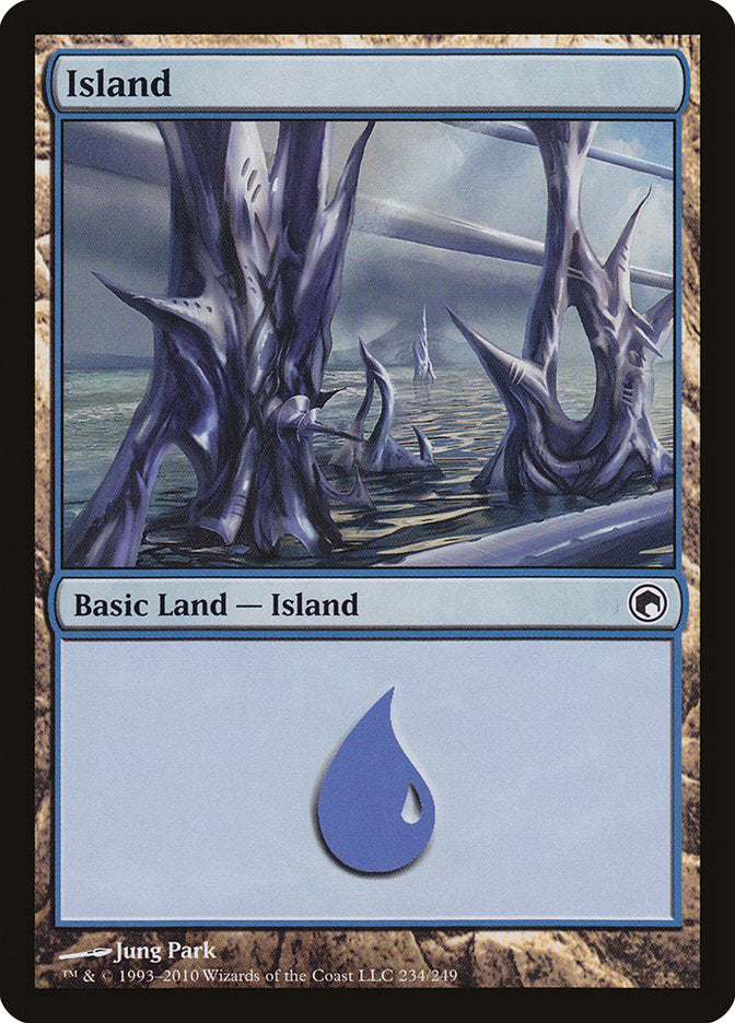 Island (234) [Scars of Mirrodin] | Galaxy Games LLC