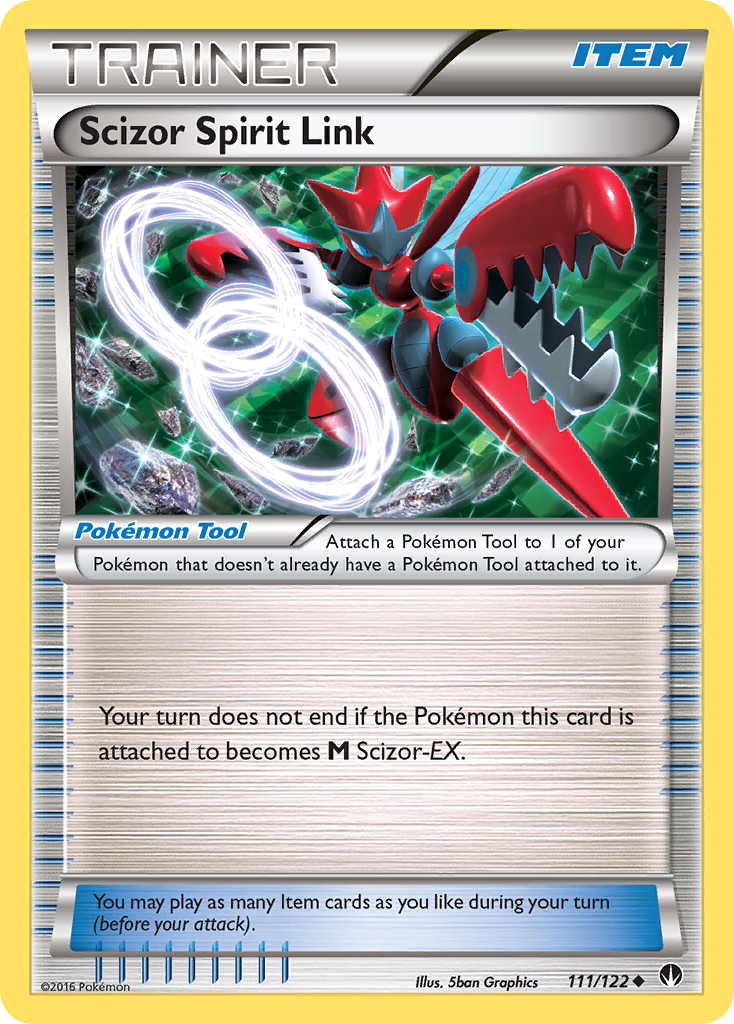 Scizor Spirit Link (111/122) [XY: BREAKpoint] | Galaxy Games LLC