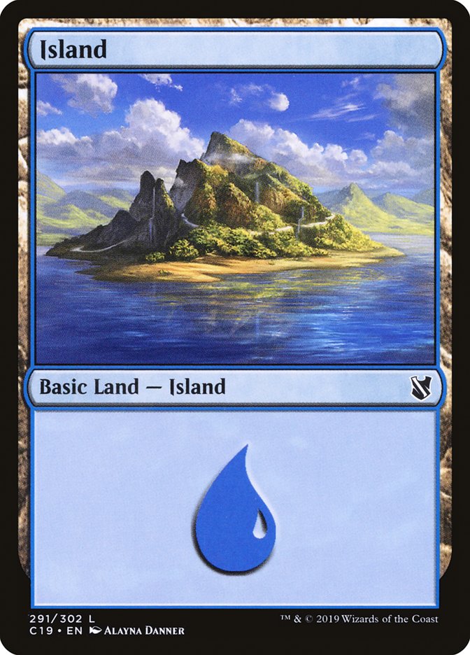 Island (291) [Commander 2019] | Galaxy Games LLC