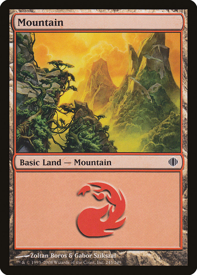 Mountain (245) [Shards of Alara] | Galaxy Games LLC