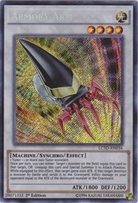 Armory Arm [LC5D-EN034] Secret Rare | Galaxy Games LLC