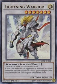 Lightning Warrior [LC5D-EN042] Ultra Rare | Galaxy Games LLC