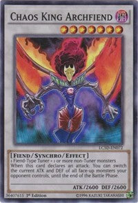 Chaos King Archfiend [LC5D-EN072] Super Rare | Galaxy Games LLC