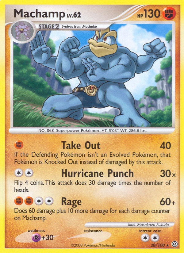 Machamp (20/100) [Diamond & Pearl: Stormfront] | Galaxy Games LLC