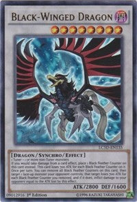 Black-Winged Dragon [LC5D-EN135] Ultra Rare | Galaxy Games LLC