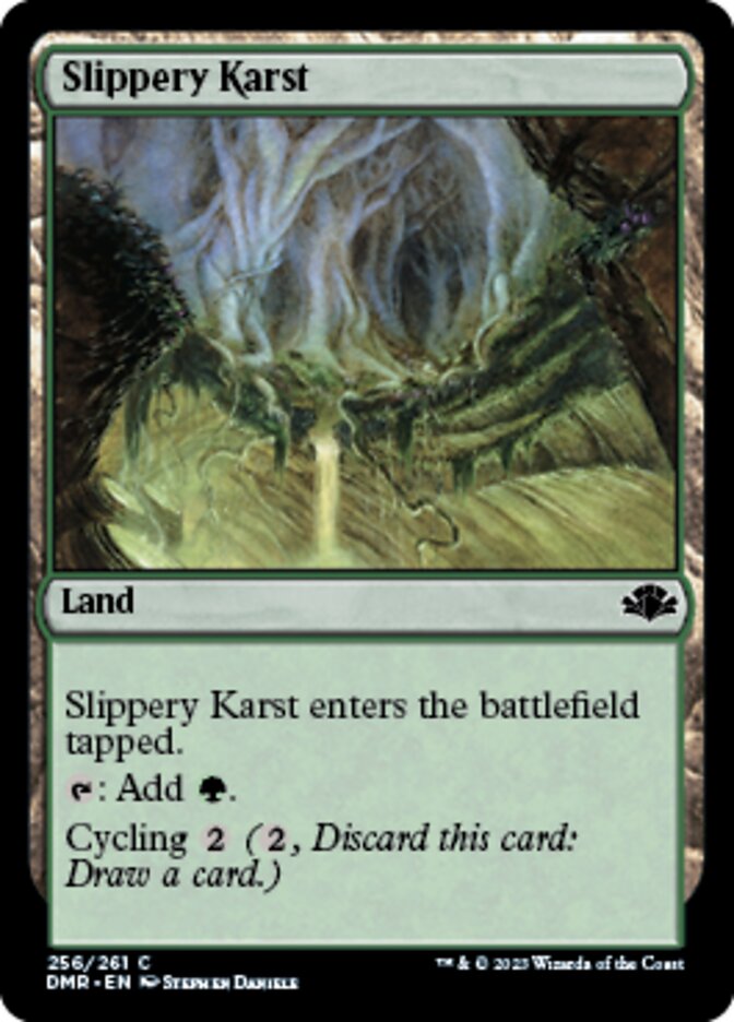 Slippery Karst [Dominaria Remastered] | Galaxy Games LLC