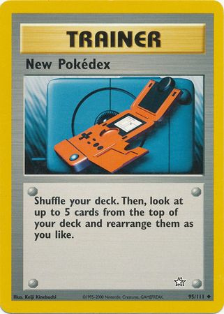 New Pokedex (95/111) [Neo Genesis Unlimited] | Galaxy Games LLC