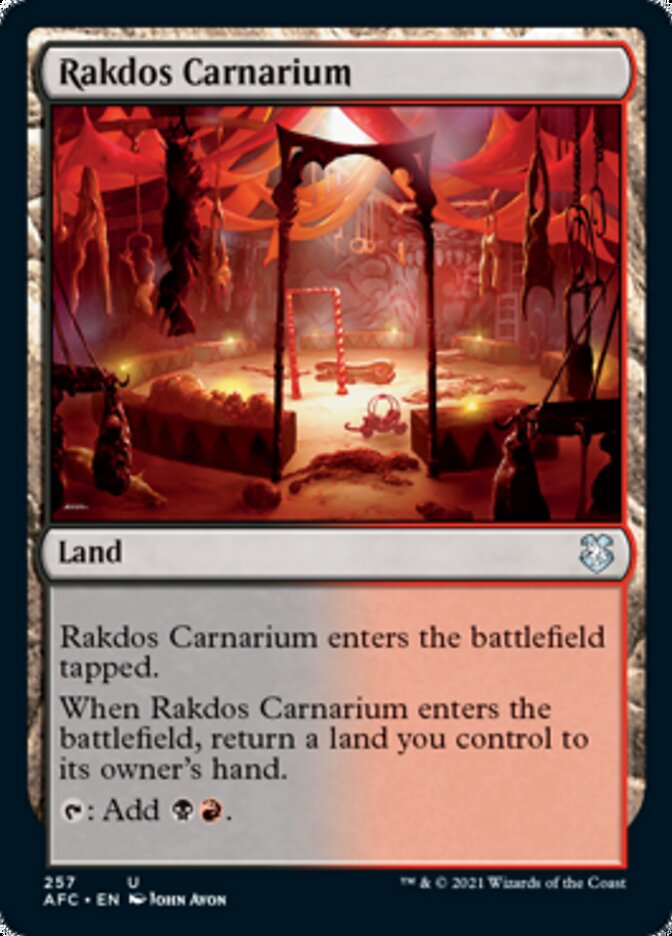 Rakdos Carnarium [Dungeons & Dragons: Adventures in the Forgotten Realms Commander] | Galaxy Games LLC