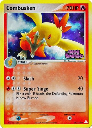 Combusken (39/110) (Stamped) [EX: Holon Phantoms] | Galaxy Games LLC