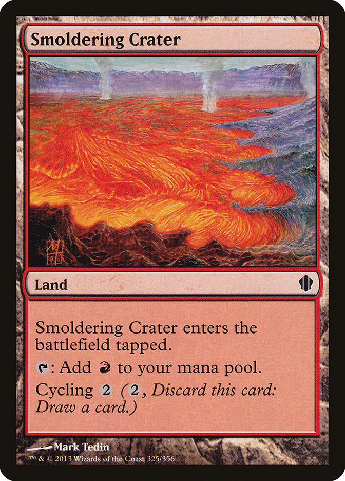 Smoldering Crater [Commander 2013] | Galaxy Games LLC