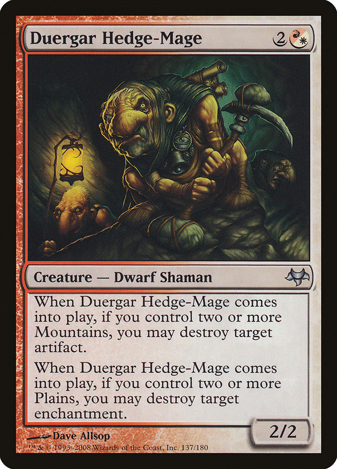 Duergar Hedge-Mage [Eventide] | Galaxy Games LLC