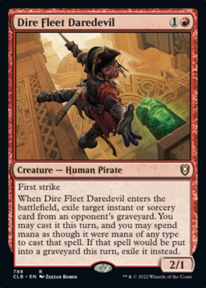 Dire Fleet Daredevil [Commander Legends: Battle for Baldur's Gate] | Galaxy Games LLC