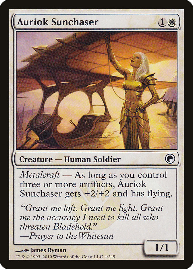 Auriok Sunchaser [Scars of Mirrodin] | Galaxy Games LLC