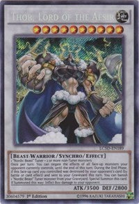 Thor, Lord of the Aesir [LC5D-EN189] Secret Rare | Galaxy Games LLC