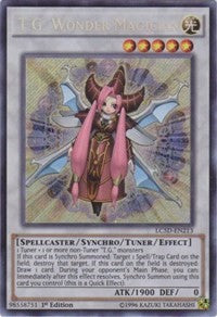 T.G. Wonder Magician [LC5D-EN213] Secret Rare | Galaxy Games LLC