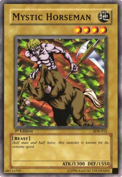 Mystic Horseman [SDK-012] Common | Galaxy Games LLC