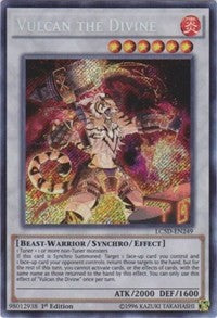 Vulcan the Divine [LC5D-EN249] Secret Rare | Galaxy Games LLC