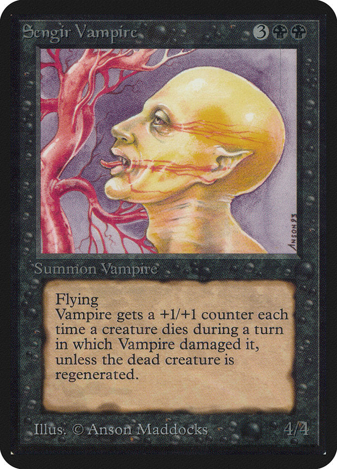 Sengir Vampire [Alpha Edition] | Galaxy Games LLC