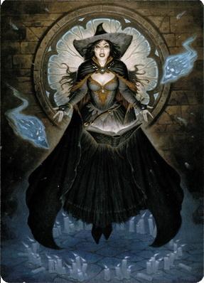 Tasha, the Witch Queen Art Card (76) [Commander Legends: Battle for Baldur's Gate Art Series] | Galaxy Games LLC