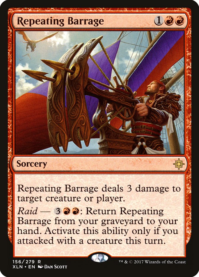 Repeating Barrage [Ixalan] | Galaxy Games LLC