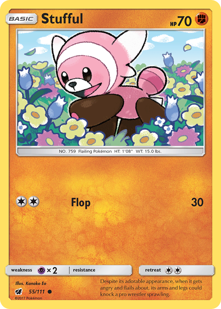 Stufful (55/111) [Sun & Moon: Crimson Invasion] | Galaxy Games LLC