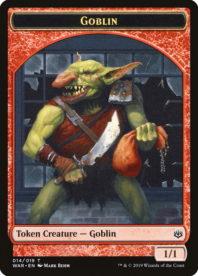 Goblin Token [War of the Spark Tokens] | Galaxy Games LLC